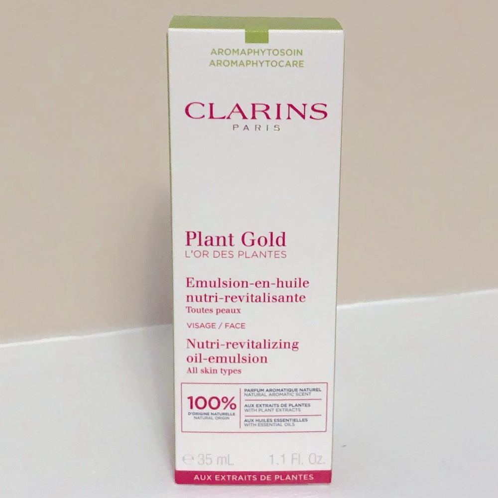 Clarins Plant Gold Nutri-Revitalizing Oil-Emulsion